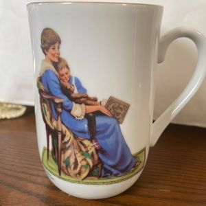 1982 Vintage Norman Rockwell Bedtime Mug